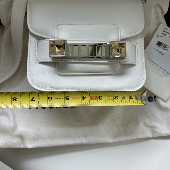 Proenza Schouler PS1 Mini White crossbag ready for summer NWT - Picture 4 of 9